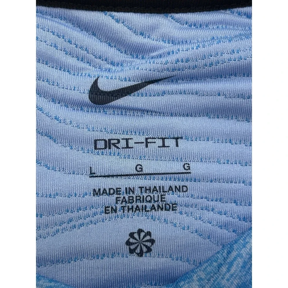 Nike Tour Dri-FIT Golf Crew Sweatshirt FD5835-435 Sky Blue Men's Size L